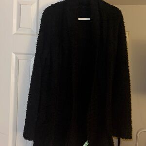 Black cardigan
